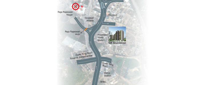 Ambara Estates GRC Brundavan Location