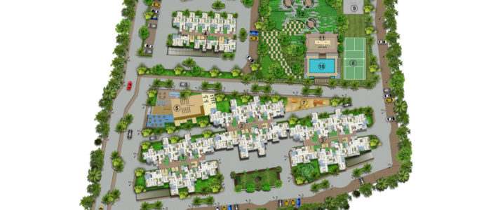 Ambara Estates GRC Brundavan Master Plan