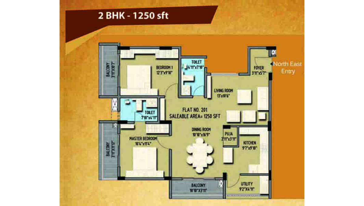 Premier Krishna Flat Plan 1 1920x1080